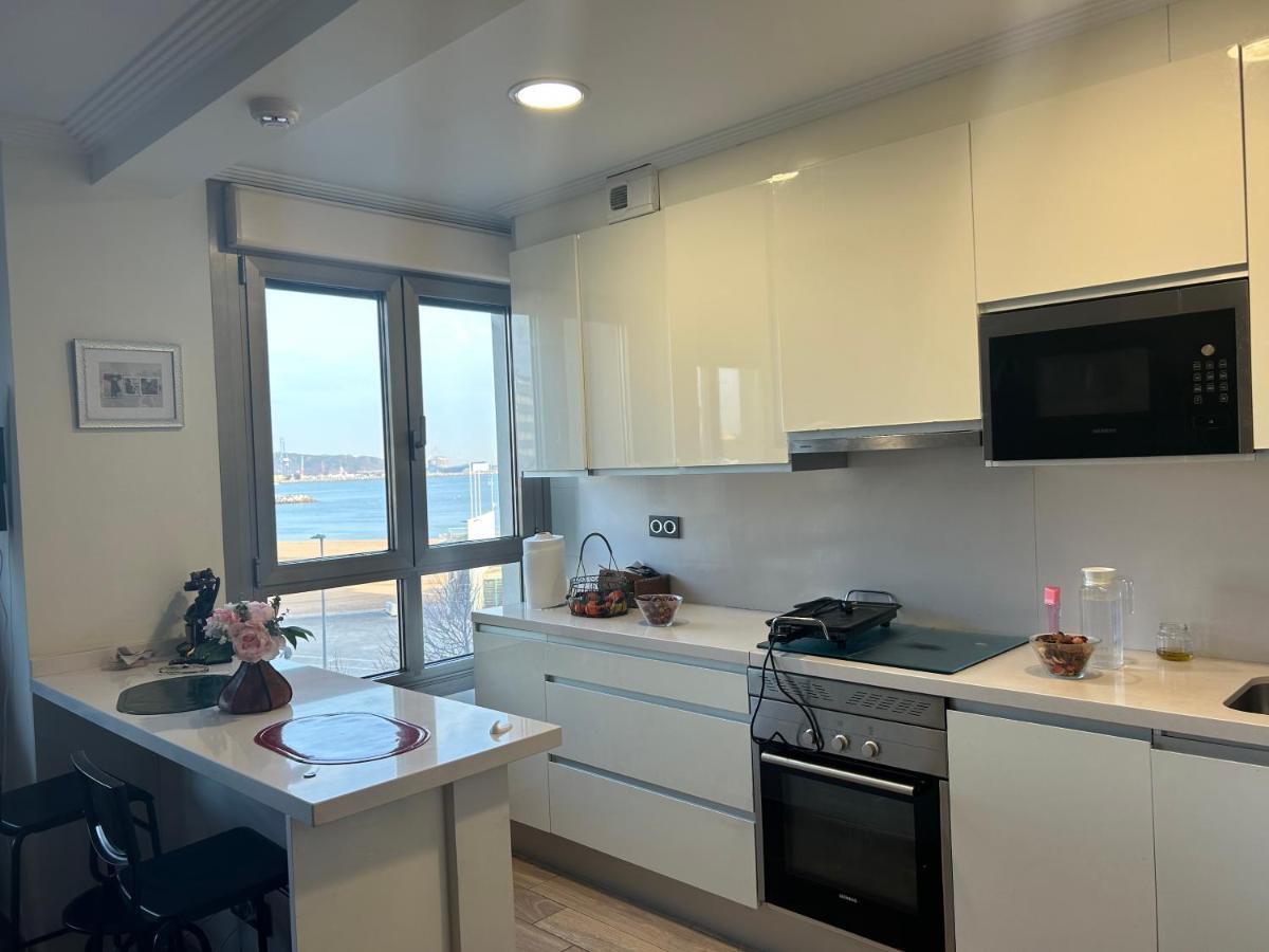 Residencial Playa Poniente 66 De Gijon Daire Dış mekan fotoğraf