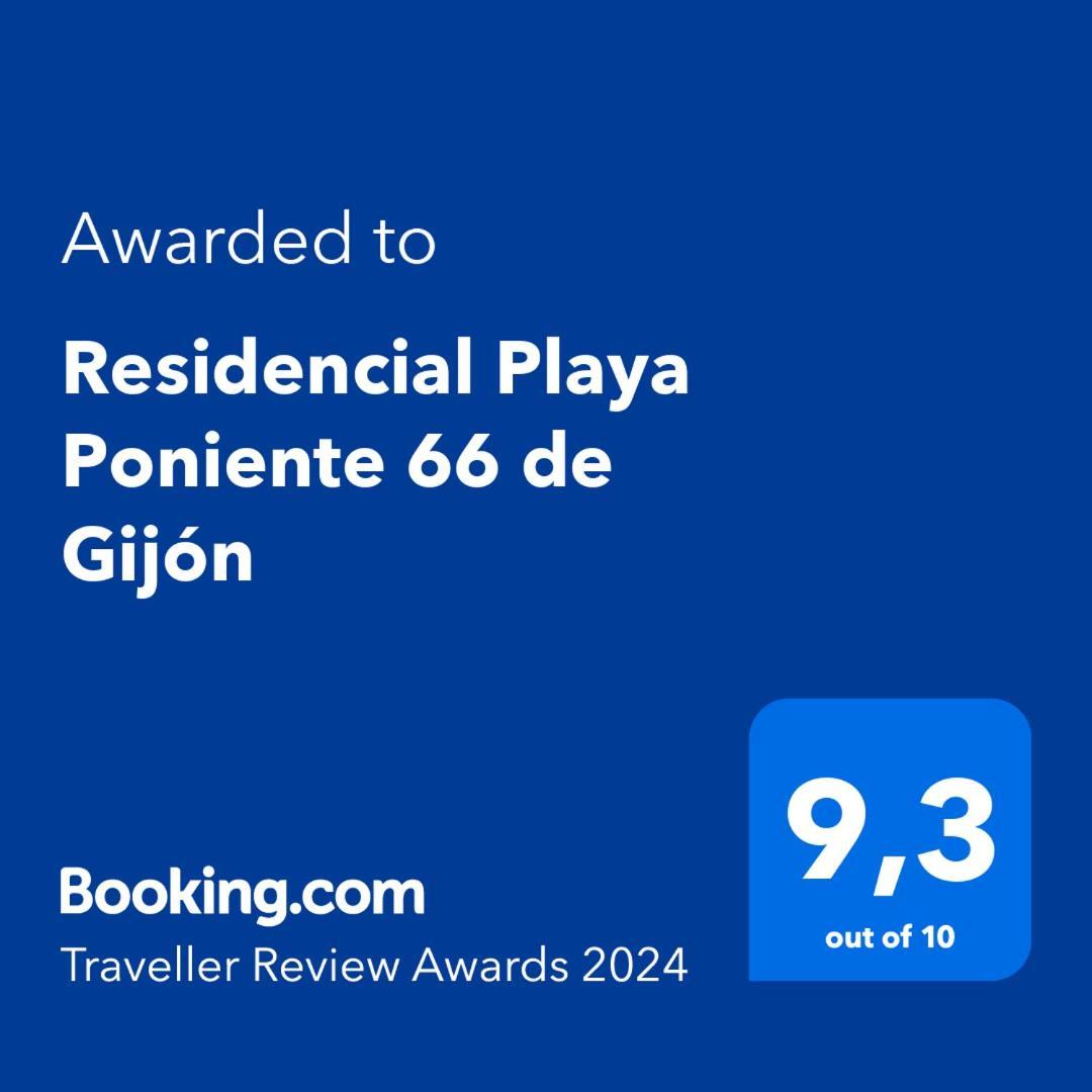 Residencial Playa Poniente 66 De Gijon Daire Dış mekan fotoğraf