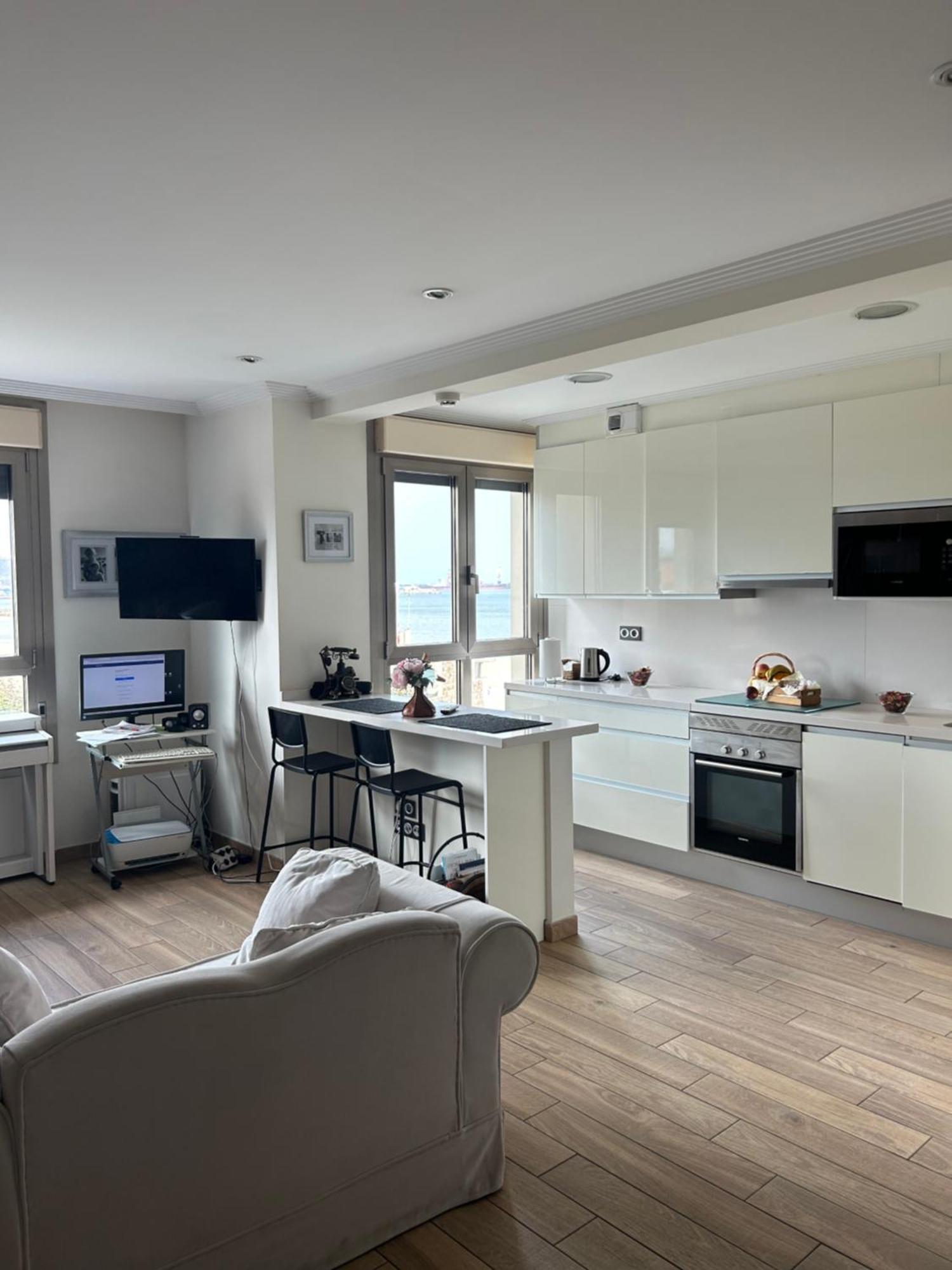 Residencial Playa Poniente 66 De Gijon Daire Dış mekan fotoğraf